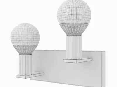 Vermella Wall Light 3D model