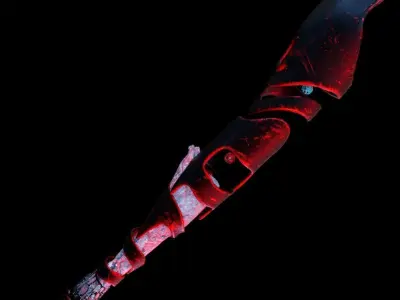 Convergence Arm Low-poly 3D model