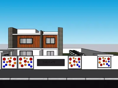 MODEL DE DUPLEX 3D 3D model