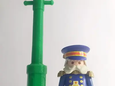 PLAYMOBIL 6465 FAROLA CASA  VICTORIANA  5300 5301 STREET LAMP    3D print model