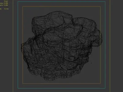 Wild - rock 1101 3D model