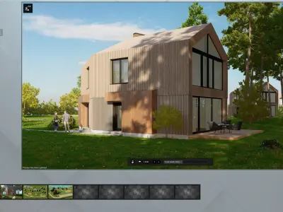 Lumion 12 scene - Archicad Sketchup 3D model