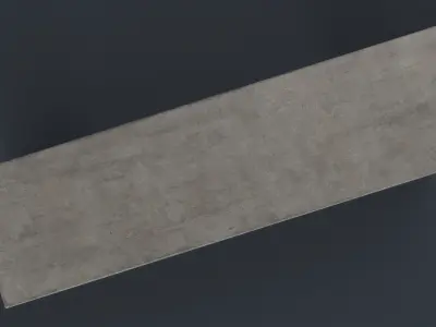 Modern Outdoor Bench 79 PBR Game Ready Low-poly 3D model