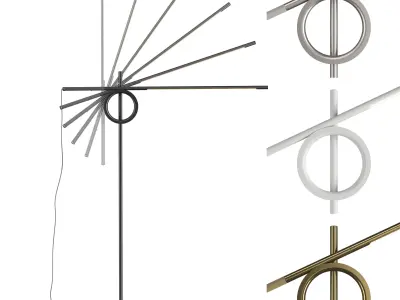 Floor lamp Pallucco Tangent Media model 3D model