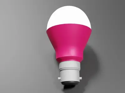 led bulbs 3D model