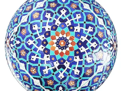 Texture mozaik 3D model