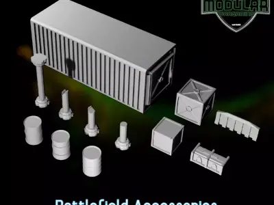 Battlefield Accessories 3D print model