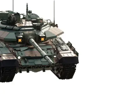 Tank T-90A 3D model