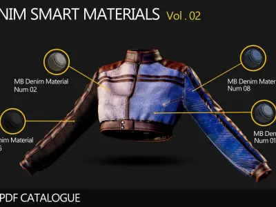 15 Denim Smart Materials Vol2 Texture
