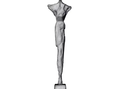 Academy Award Oscar Statue - Home decor 3D model