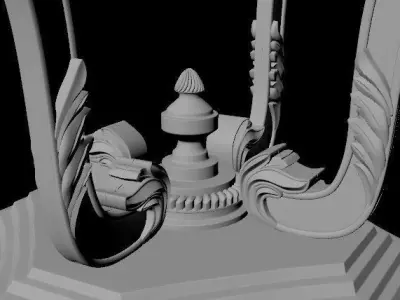 dining table 3D model