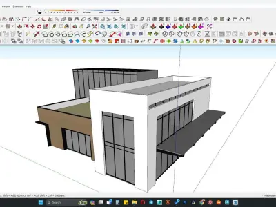 Shop 3d model 3D model