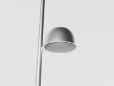Modern Street Lamp Low-poly 3D model
