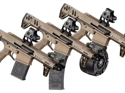 GENESIS ARMS GEN 12 PDS Low-poly 3D model