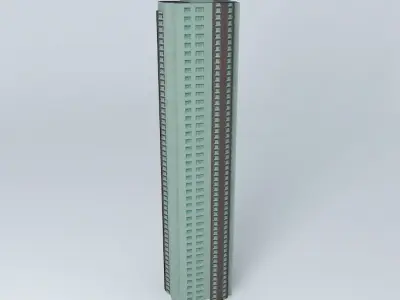 Torre Caney  Santo Dominigo Free 3D model