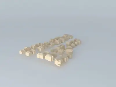 Fagerborg south  Fasting street Free 3D model