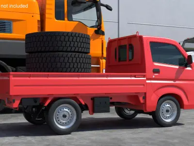  Suzuki Carry Truck Red 