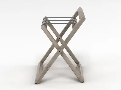 Suitcase Stand 3D model