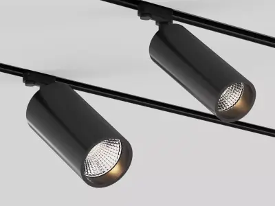 Track light HOKASU Tube TR4 Free 3D model