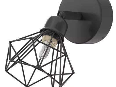 Metal Wall Lamps Erma 3D model