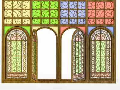 door and windoow 3D model