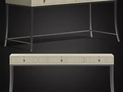 Reverie Writing Desk 3D model