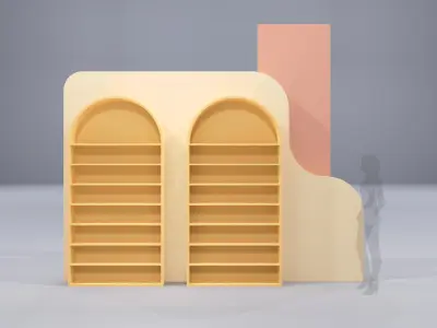 Pop Up Stand 2 3D model