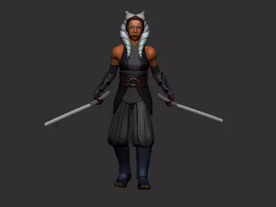 Ahsoka Tano2 3D print model