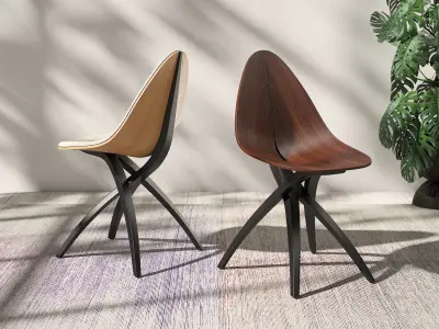 Edaha Chair 3D model