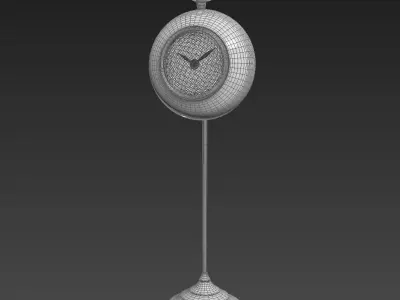 Clock ROOMERS 47-425-65  Low-poly 3D model