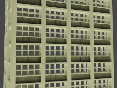 Building tall 3D model