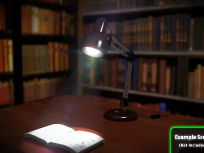 Desk Lamp 3D model 36