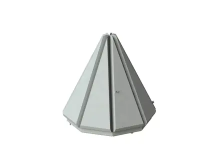 Sci Fi Object No 2321 Low Poly Low-poly 3D model