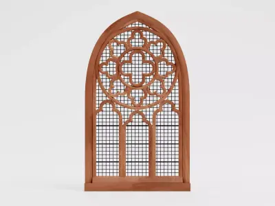 -Gothic Window- 3D model