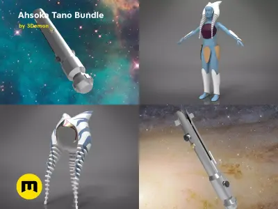 Ahsoka Tano Bundle 3D print model