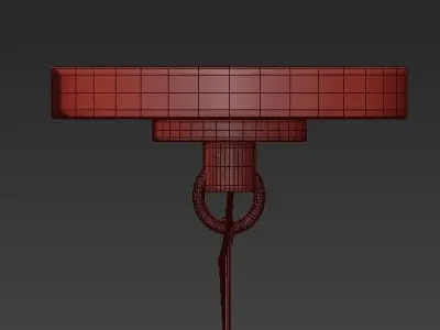Le Marais Chandelier 12 Light 3D model