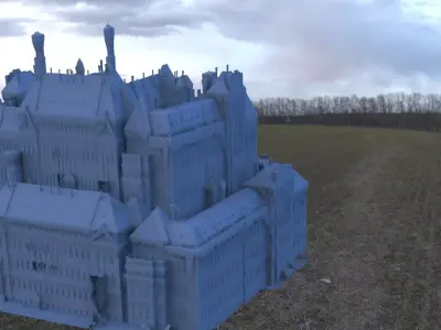 Housing apartments taller 3D model 3D model