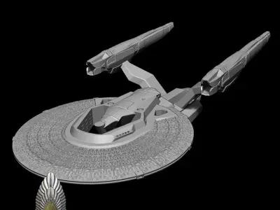 USS Vengeance Star Trek 3d digital download 3D print model