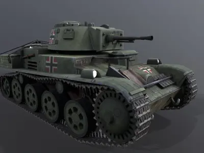 Toldi 1 Spring Edition Low-poly 3D model