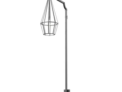 Exterior Street Lamp Light PBR 3D model