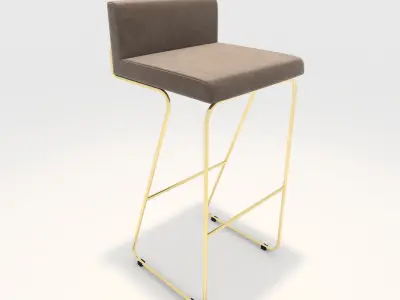 Collection Bar Stool 13 3D Model Pack