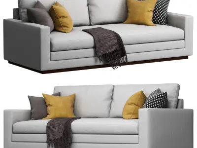 Wesley Hall - Dapper Sofa 3D model