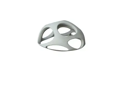 SciFi Cube Object No 53832 Low Poly Shape Low-poly 3D model