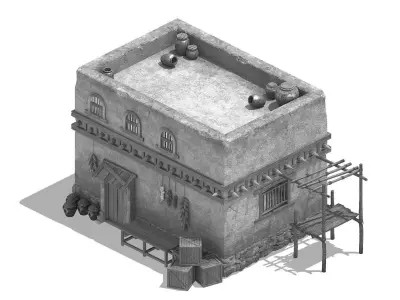 Demon Club - House 03 3D model