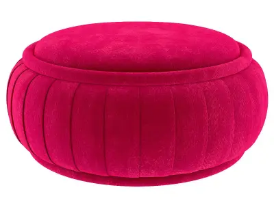 Malibu pouf arcit 3d model Low-poly 3D model