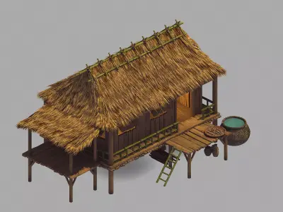 Crescent Crescent - Chalet 056 3D model