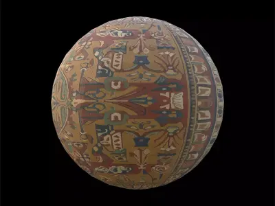Seamless Carpet Series 3 Texture PBR 4K Texture
