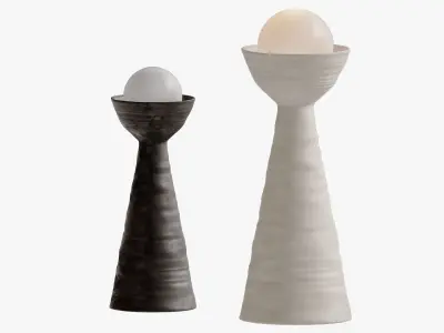 Seneca Table Lamp In Common With 3D model