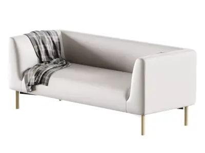 Straight sofa Riard 3D model