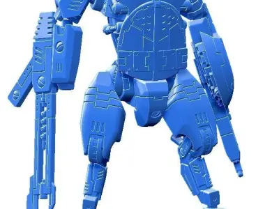 The Nidslayer Exosuit 3D print model